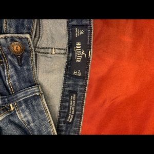 Holister Blue hi rise  Jeans size 9 long